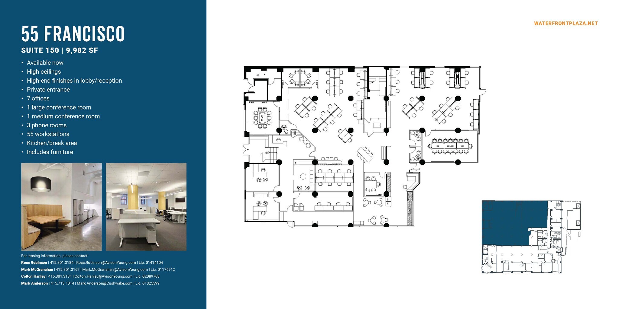 55 Francisco St, San Francisco, CA à louer Plan d’étage– Image 1 sur 8