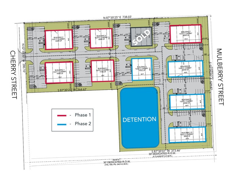 1639 S Cherry St, Tomball, TX à vendre - Plan de site – Image 2 sur 9