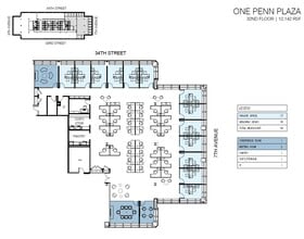 PENN 1, New York, NY à louer Plan d’étage– Image 2 sur 3