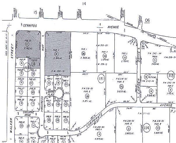 5550 Cerritos Ave, Cypress, CA à louer - Plan cadastral – Image 2 sur 5