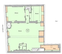 48 Rue Sainte-Anne, Paris à louer Plan d’étage– Image 1 sur 5