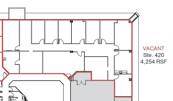 8866 Gulf Fwy, Houston, TX à louer Plan d’étage– Image 1 sur 2
