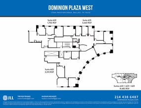 17304 Preston Rd, Dallas, TX à louer Plan d’étage– Image 2 sur 2