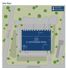 35 S Jefferson Rd, Whippany, NJ à louer Plan de site– Image 1 sur 1