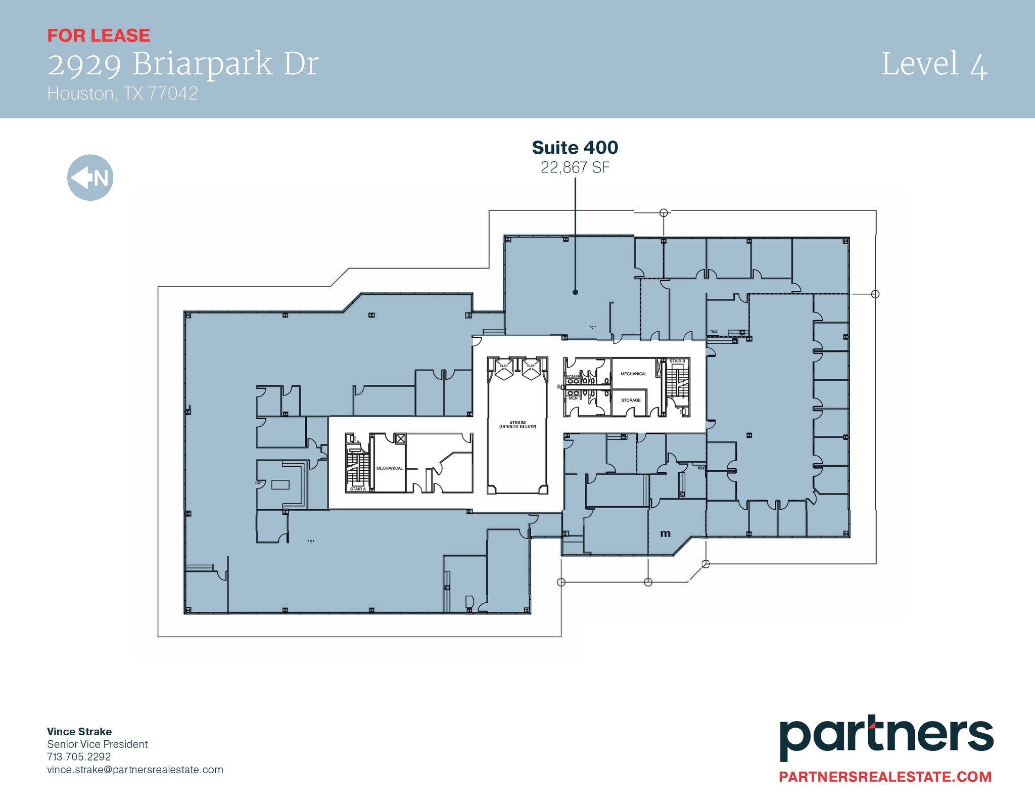 2929 Briarpark Dr, Houston, TX à vendre Plan d’étage– Image 1 sur 1