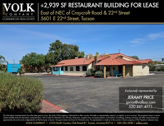 Plus de détails pour 5601 E 22nd St, Tucson, AZ - Local commercial à louer