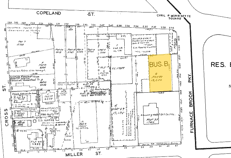 1261 Furnace Brook Pky, Quincy, MA à louer - Plan cadastral – Image 1 sur 13