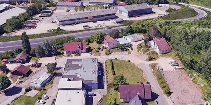 Miserey-Salines - VUE AÉRIENNE vue de carte