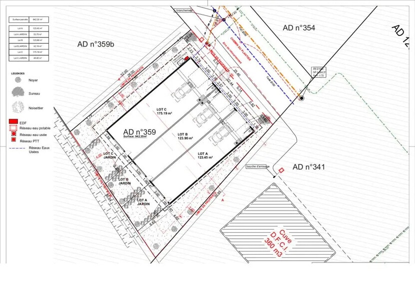 Local d’activités dans Luc-en-Diois à louer - Plan de site – Image 2 sur 2