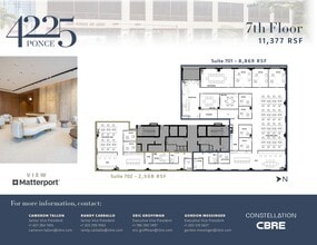 4225 Ponce de Leon Blvd, Coral Gables, FL à louer Plan de site– Image 1 sur 13
