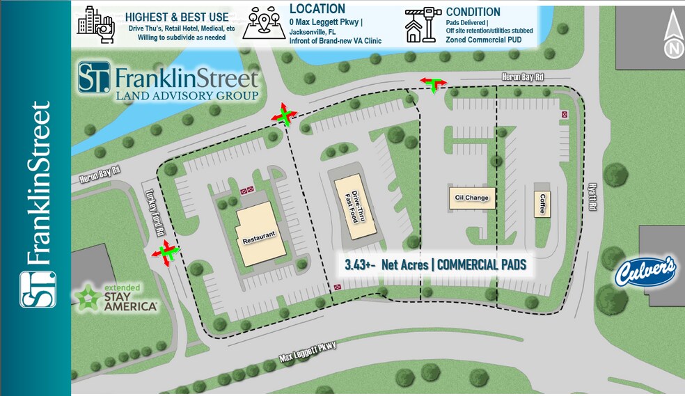 0 Max Leggett Parkway, Jacksonville, FL à vendre - Photo de l’immeuble – Image 1 sur 4
