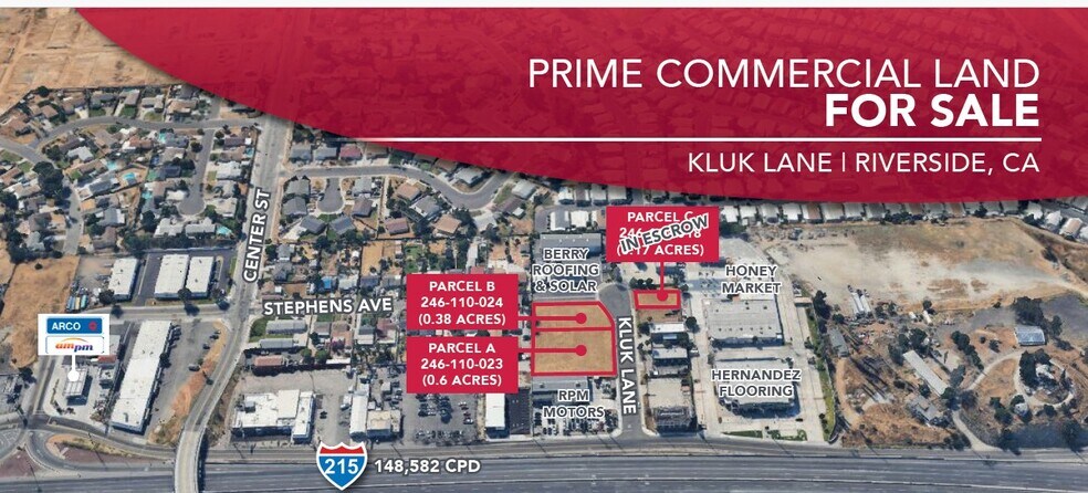 Kluk Lane, Riverside, CA à vendre - Photo de l’immeuble – Image 2 sur 2