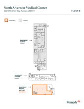 630 N Alvernon Way, Tucson, AZ à louer Plan d’étage– Image 1 sur 2