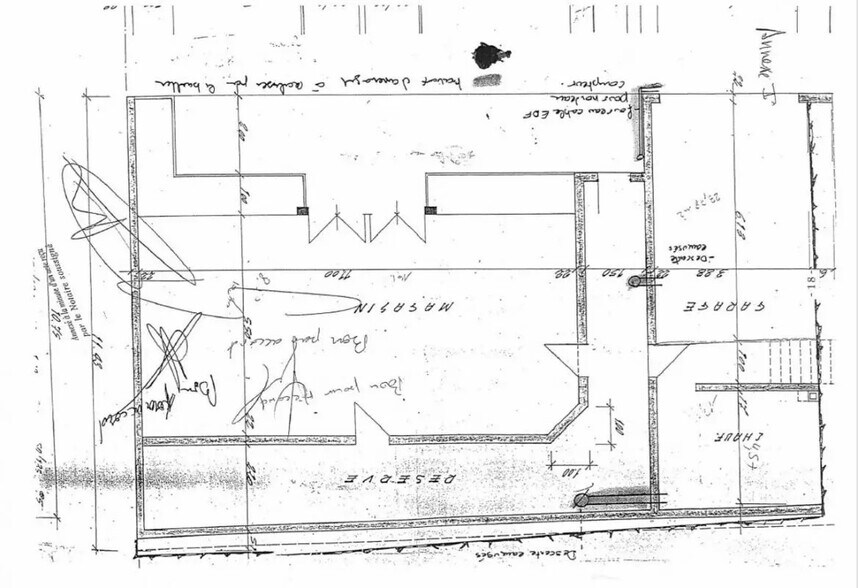 Local commercial dans Pornic à louer - Plan d’étage – Image 2 sur 2