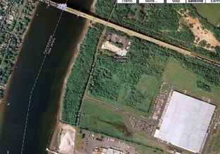 River Rd, Burlington Township, NJ - VUE AÉRIENNE  vue de carte