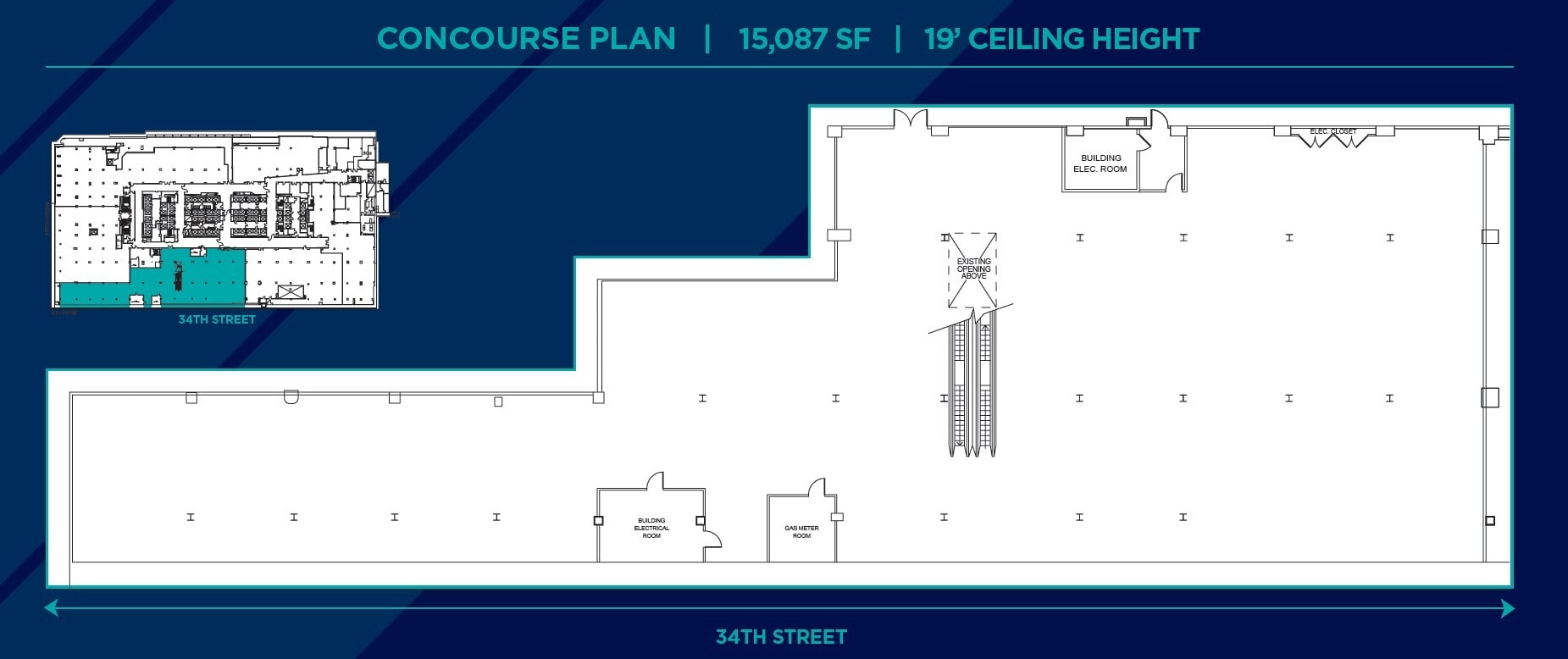 350 Fifth Ave, New York, NY à louer Plan d’étage– Image 1 sur 1