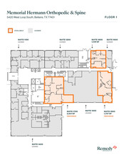 5420 West Loop S, Bellaire, TX à louer Plan d’étage– Image 1 sur 1