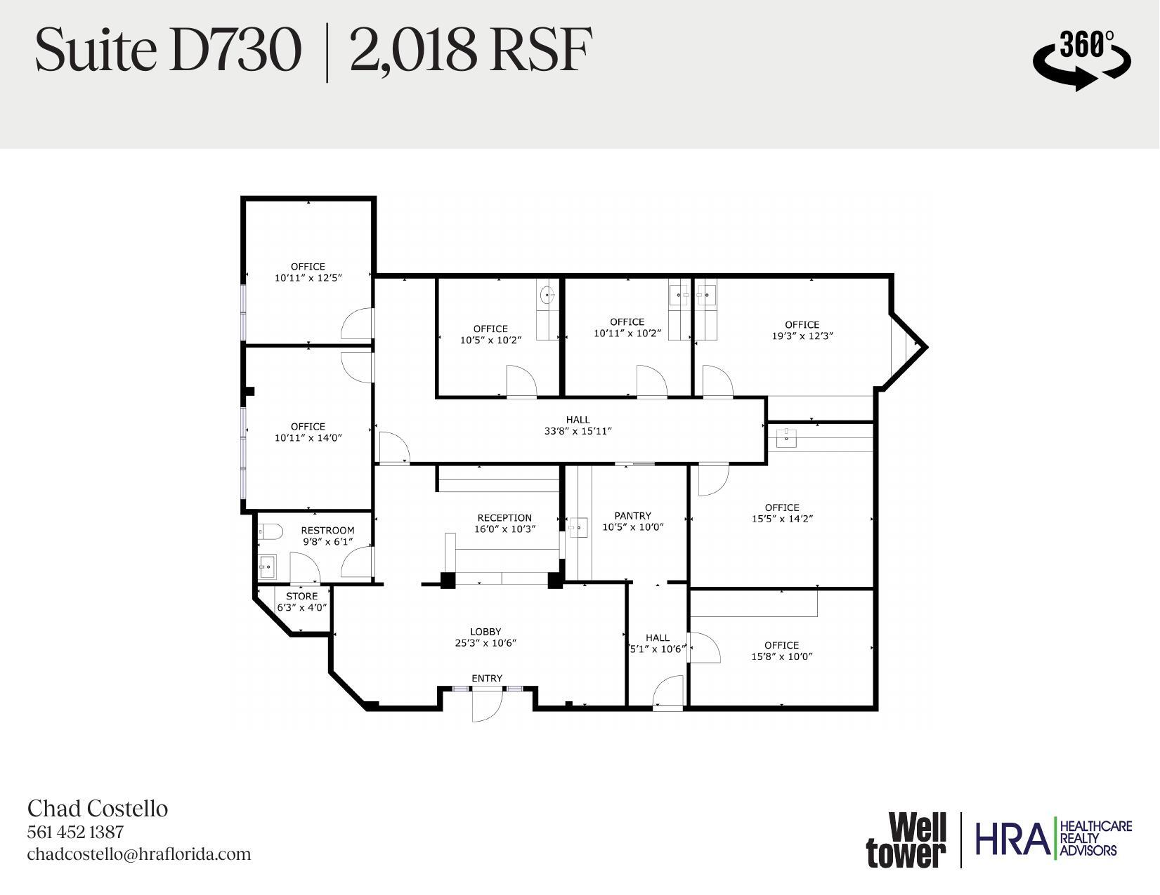 10301 Hagen Ranch Rd, Boynton Beach, FL à louer Plan d’étage– Image 1 sur 1