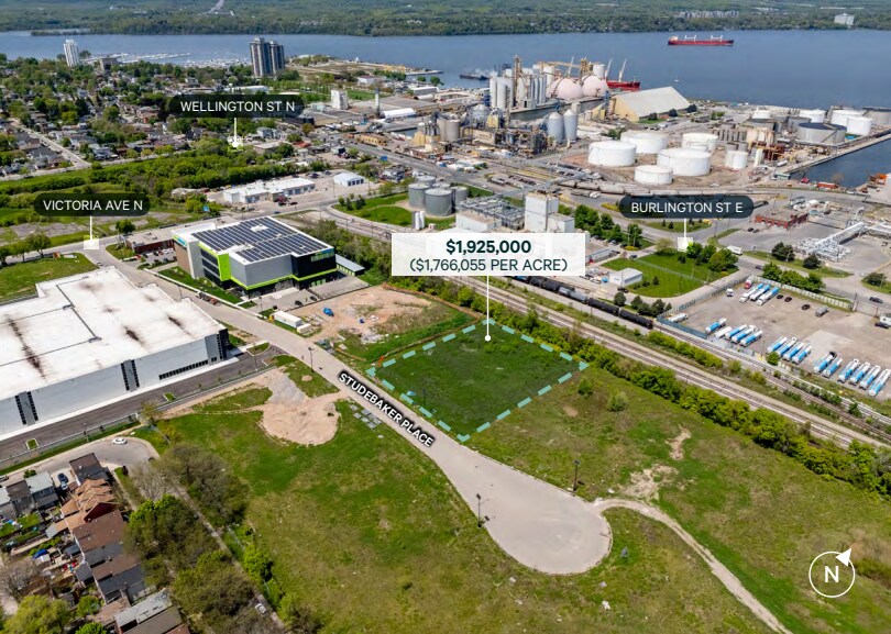 19 Studebaker Pl, Hamilton, ON à vendre - Aérien – Image 1 sur 3