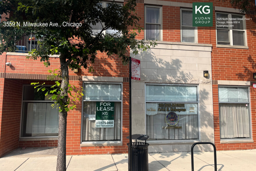 3559 N Milwaukee Ave, Chicago, IL à louer - Photo de l’immeuble – Image 1 sur 7