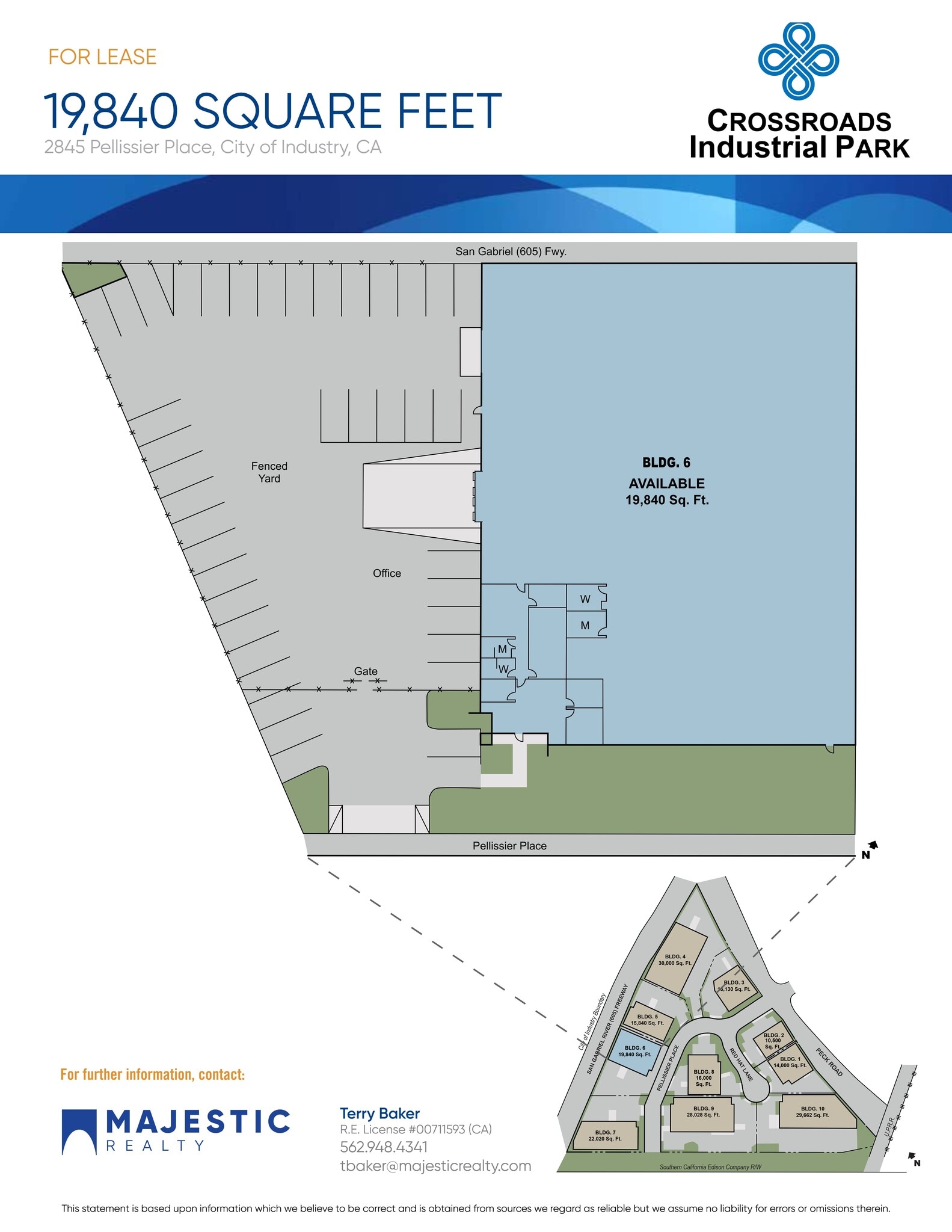 2845 Pellissier Pl, City of Industry, CA à louer Plan de site– Image 1 sur 1