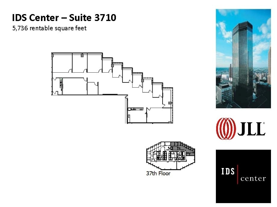 80 S 8th St, Minneapolis, MN à louer Plan d’étage– Image 1 sur 1