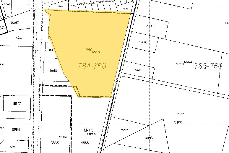 9015 Brook Rd, Glen Allen, VA à louer - Plan cadastral – Image 2 sur 9