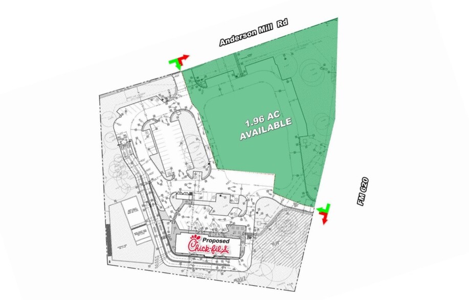 11907 Anderson Mill Rd, Austin, TX à louer - Plan de site – Image 2 sur 6