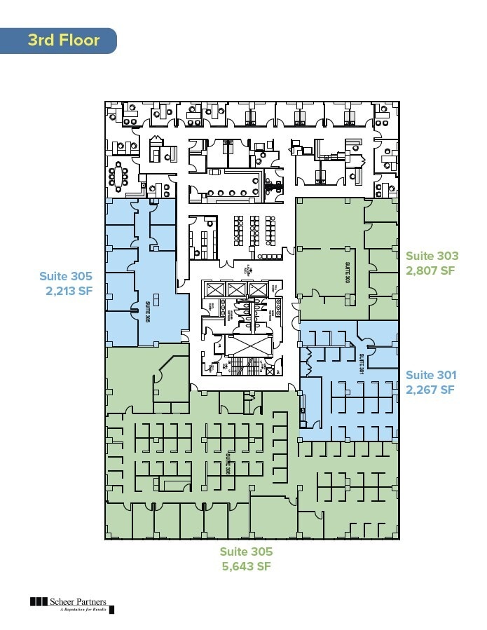 6430 Rockledge Dr, Bethesda, MD à louer Plan d’étage– Image 1 sur 1