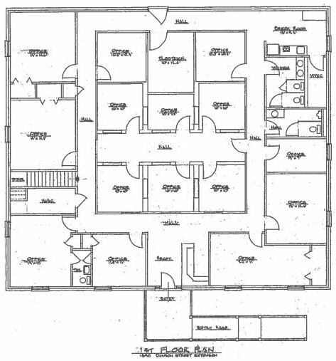 1890 Dawson St, Wilmington, NC à louer Plan d’étage– Image 1 sur 1