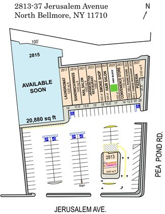 Plus de détails pour 2813-2837 Jerusalem Ave, Bellmore, NY - Local commercial à louer