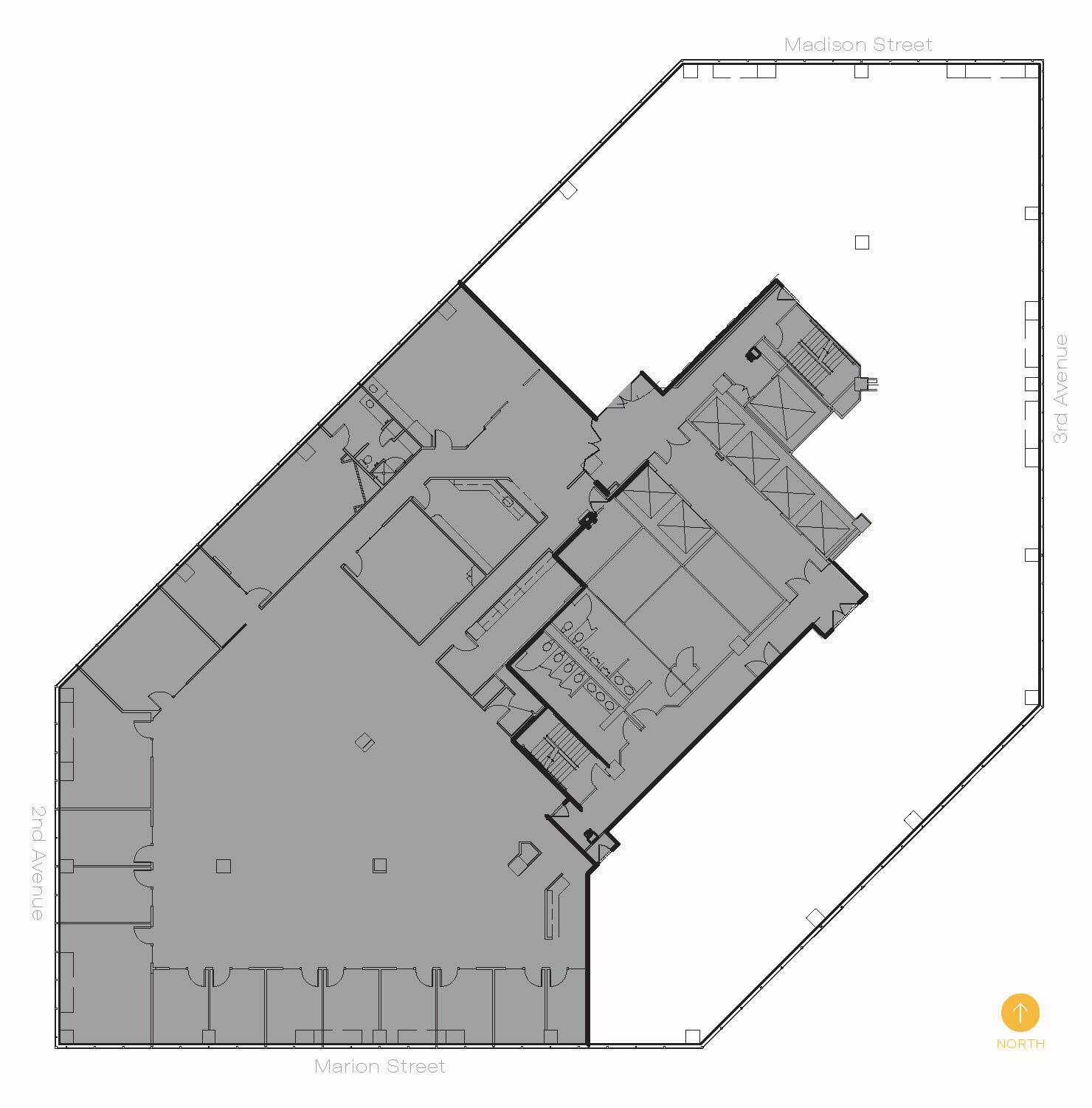 999 3rd Ave, Seattle, WA à louer Plan d’étage– Image 1 sur 17