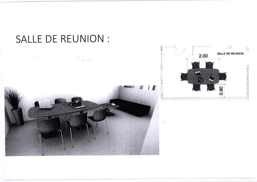 Bureau dans Capbreton à vendre - Plan d’étage – Image 3 sur 4