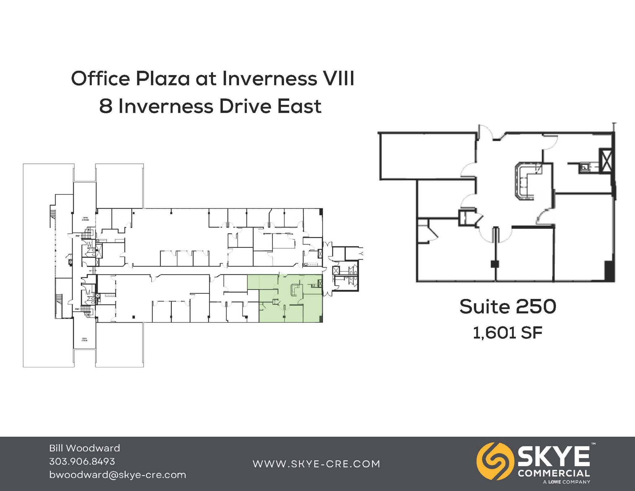 8 Inverness Dr E, Englewood, CO à louer Plan d’étage– Image 1 sur 1