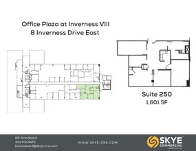 8 Inverness Dr E, Englewood, CO à louer Plan d’étage– Image 1 sur 1