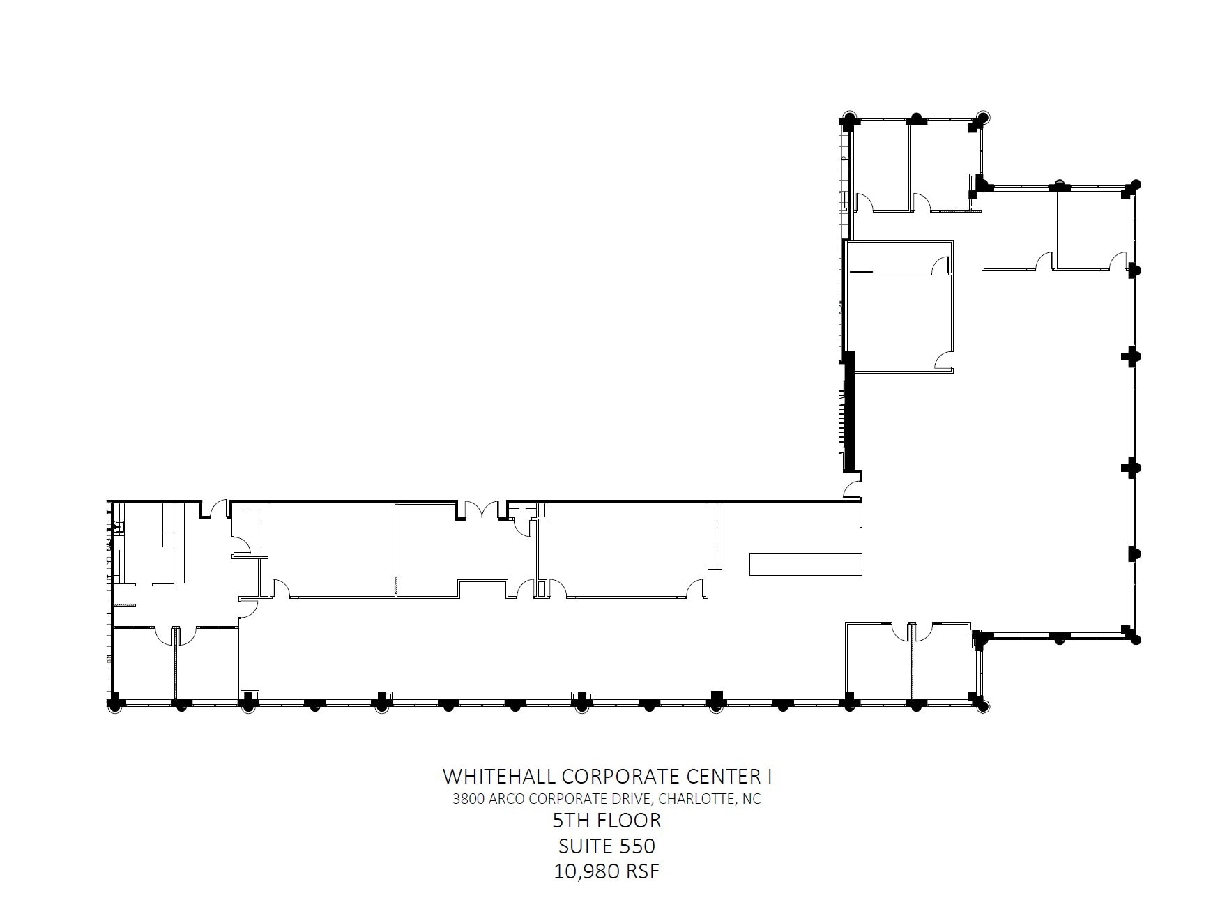 3800 Arco Corporate Dr, Charlotte, NC à louer Plan de site– Image 1 sur 1