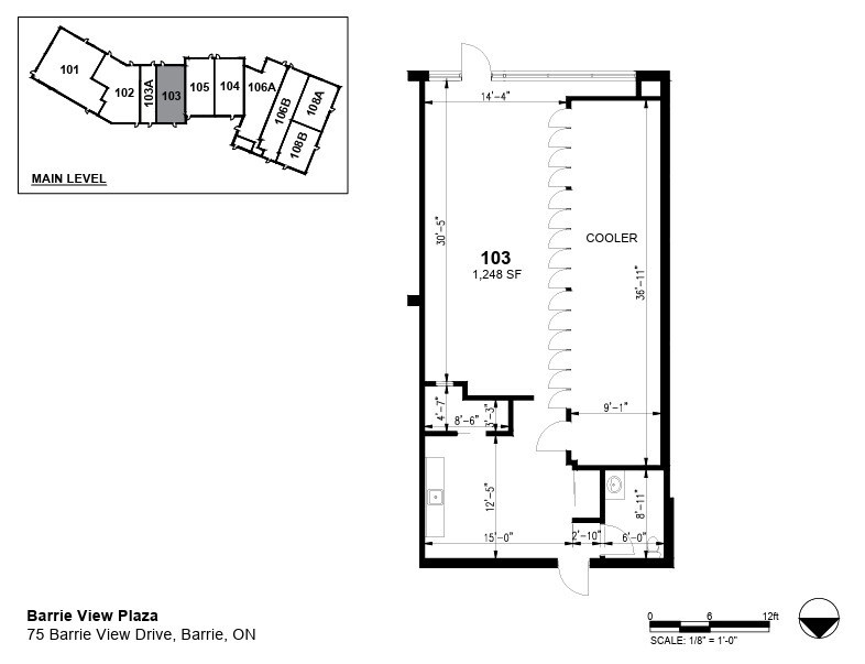 75 Barrie View Dr, Barrie, ON à louer Plan d’étage– Image 1 sur 1