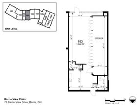 75 Barrie View Dr, Barrie, ON à louer Plan d’étage– Image 1 sur 1