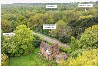 Sutton Park, Sutton Coldfield, WMD - VUE AÉRIENNE  vue de carte