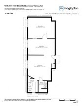 450 Bloomfield Ave, Verona, NJ à louer Plan d’étage– Image 1 sur 11