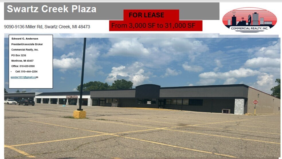 9090-9136 Miller Rd, Swartz Creek, MI à louer - Photo de l’immeuble – Image 3 sur 4
