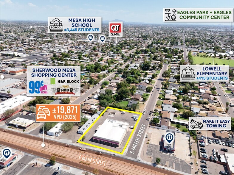 1021-1025 E Main St, Mesa, AZ à vendre - Photo de l’immeuble – Image 2 sur 12