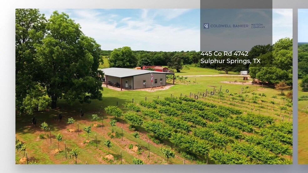 445 County Road 4742, Sulphur Springs, TX à vendre - Vidéo sur l’annonce professionnelle – Image 2 sur 19