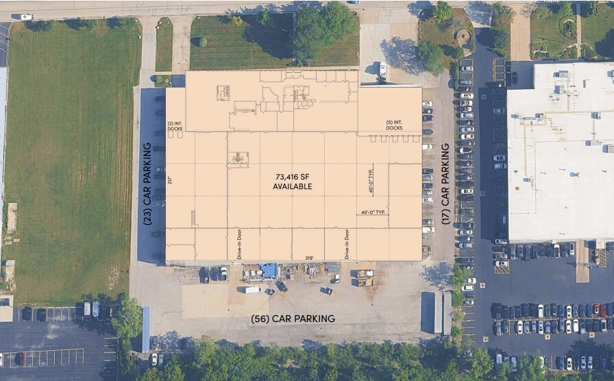 124 Tower Dr, Burr Ridge, IL à louer Plan d’étage– Image 1 sur 1