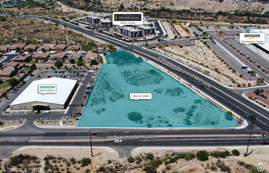 57870 W NWC Ina Rd & Silverbell Rd Rd, Tucson, AZ à vendre - Photo de l’immeuble – Image 2 sur 4