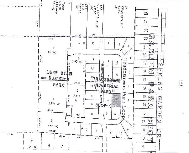 807 Tradesmens Park Loop, Hutto, TX à louer - Plan cadastral – Image 3 sur 6