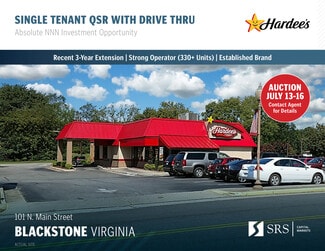 Plus de détails pour 101 N Main St, Blackstone, VA - Local commercial à vendre