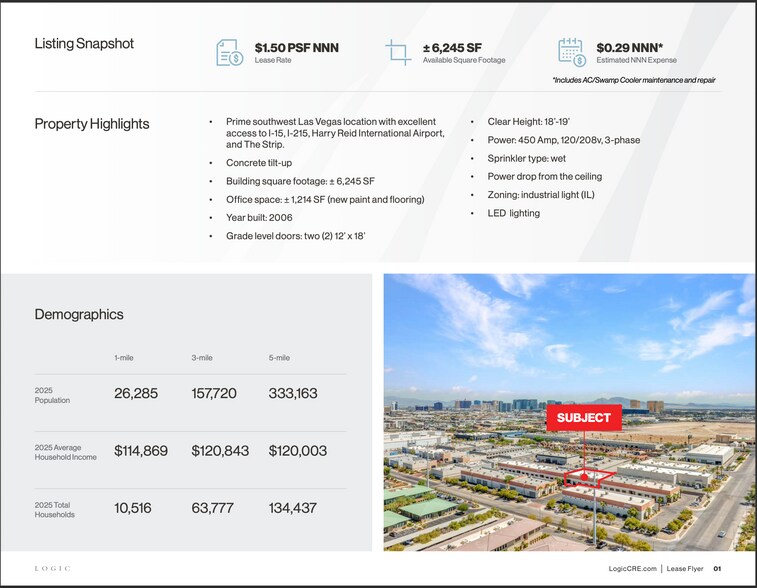 5148 W Patrick Ln, Las Vegas, NV à louer - Photo de l’immeuble – Image 2 sur 26