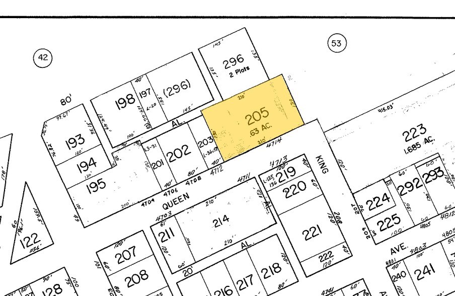 4714 Queen Ave, Harrisburg, PA à louer - Plan cadastral – Image 2 sur 2