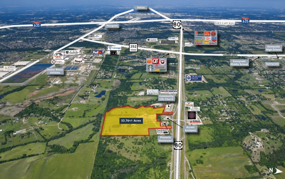 618 US Highway 80 E, Sunnyvale, TX à vendre - Photo de l’immeuble – Image 3 sur 4